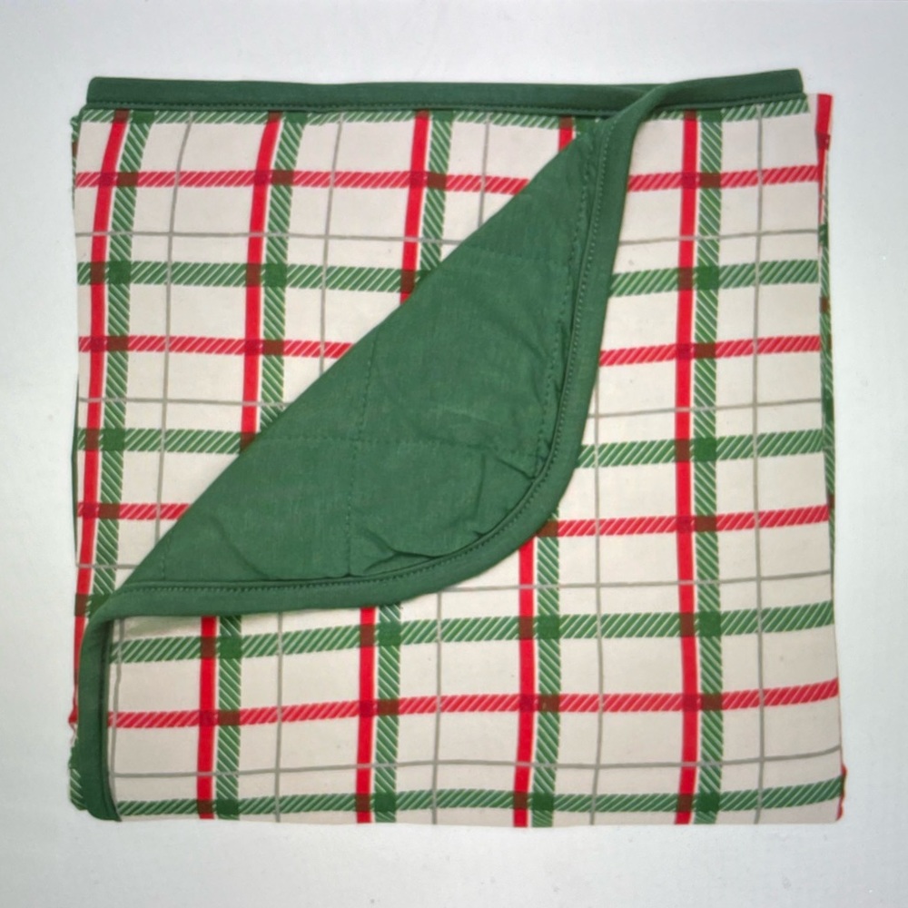 NWT Kyte Baby Hunter Plaid Baby Blanket